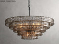Art Glass Ghiaccio Round Chandelier 36