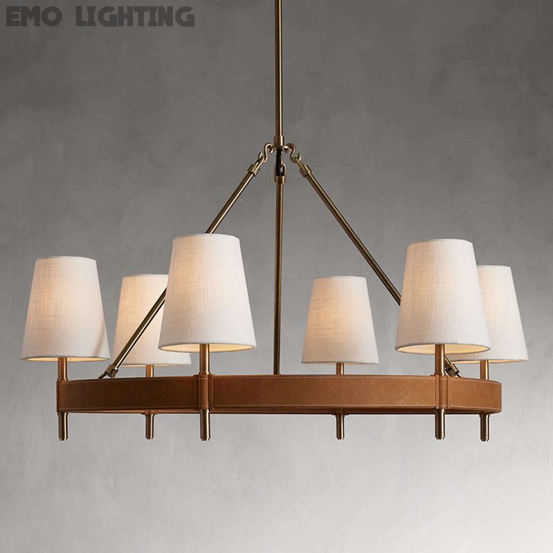 Hasting 6-Light Halo Chandelier