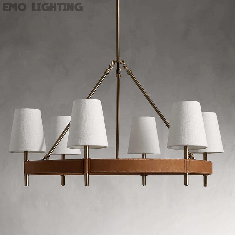 Hasting 6-Light Halo Chandelier