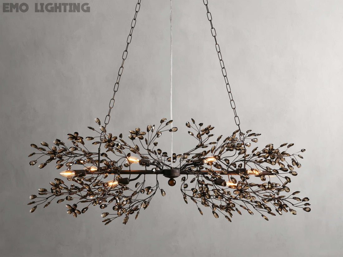Fiore Colored Linear Chandelier