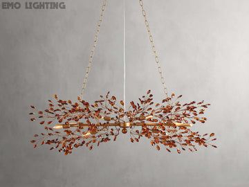 Fiore Colored Linear Chandelier