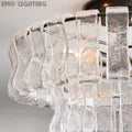 Ghiaccio Flushmount Chandelier-MEET LIGHTING