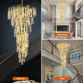 Modern Coin Type Modern Crystal Tree Branch Staircase Chandelier 95