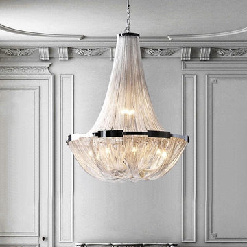 Alisa Plated Luxury Chandelier