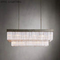 Adam Large Rectangular Chandelier - thebelacan