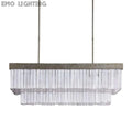 Adam Large Rectangular Chandelier - thebelacan