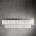 Adam Large Rectangular Chandelier - thebelacan