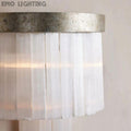 Adam Round 2-Tier Wall Sconce - thebelacan