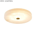 Alabaster Flush Mounted Round Led Chandelier chandeliers for dining room,chandeliers for stairways,chandeliers for foyer,chandeliers for bedrooms,chandeliers for kitchen,chandeliers for living room Rbrights   