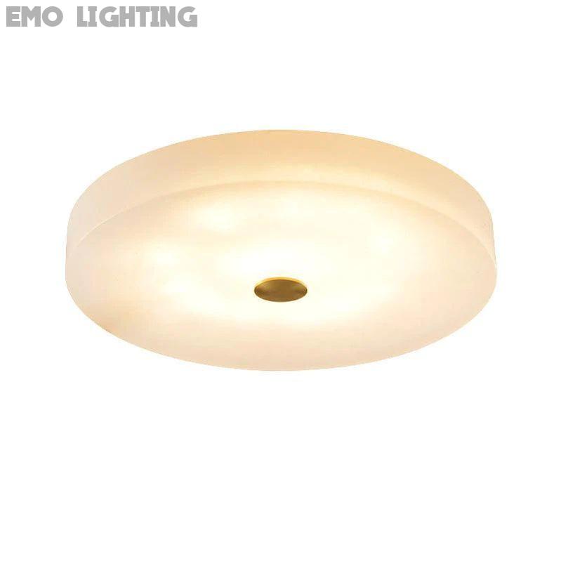 Alabaster Flush Mounted Round Led Chandelier chandeliers for dining room,chandeliers for stairways,chandeliers for foyer,chandeliers for bedrooms,chandeliers for kitchen,chandeliers for living room Rbrights   