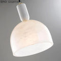 Alabaster Simple Bedside Pendant Light Pendant for living room,Pendant for kitchen,Pendant for bathrooms,Pendant for bedrooms,Pendant for foyer,Pendant for stairways,Pendant for dining room Rbrights   