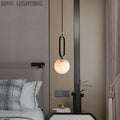 Alabaster Sphere Pendant Light 6