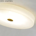 Alabaster Flush Mounted Round Led Chandelier chandeliers for dining room,chandeliers for stairways,chandeliers for foyer,chandeliers for bedrooms,chandeliers for kitchen,chandeliers for living room Rbrights   