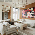 Alabaster Halo Light chandeliers for dining room,chandeliers for stairways,chandeliers for foyer,chandeliers for bedrooms,chandeliers for kitchen,chandeliers for living room Rbrights 39.4