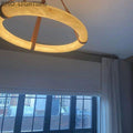 Alabaster Halo Light chandeliers for dining room,chandeliers for stairways,chandeliers for foyer,chandeliers for bedrooms,chandeliers for kitchen,chandeliers for living room Rbrights   