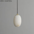 Alabaster Bedside Pendant Light 吊灯 rbrights   