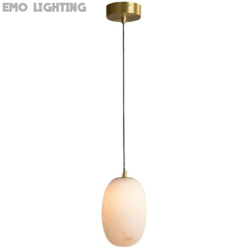Alabaster Bedside Pendant Light 吊灯 rbrights   