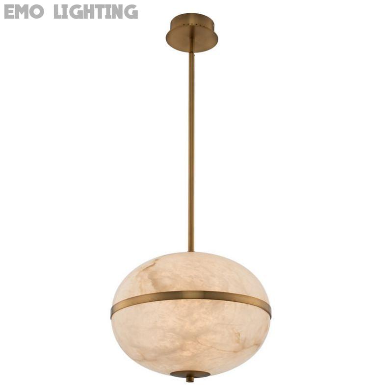 Rylee Alabaster Canterbury LED Mini Pendant Lamp