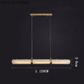 Alabaster Cylindrical Chandelier  rbrights   