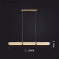 Alabaster Cylindrical Chandelier  rbrights   