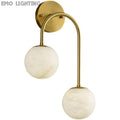 Alabaster Glo Modern Wall Sconce In Bedroom 壁灯灯具 rbrights   