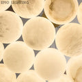 Alabaster Global Rod/Cord Pendant  rbrights   