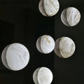 Alabaster Hemisphere Wall Sconce  rbrights 7.9