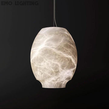 Alabaster Lantern Pendant  rbrights Small  