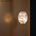 Alabaster Lantern Pendant  rbrights Large  