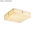 Alabaster Square Flushmount 壁灯灯具 rbrights   
