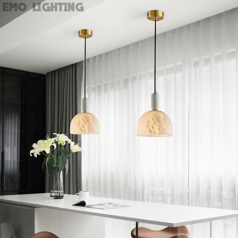 Altus Alabaster Pendant Light