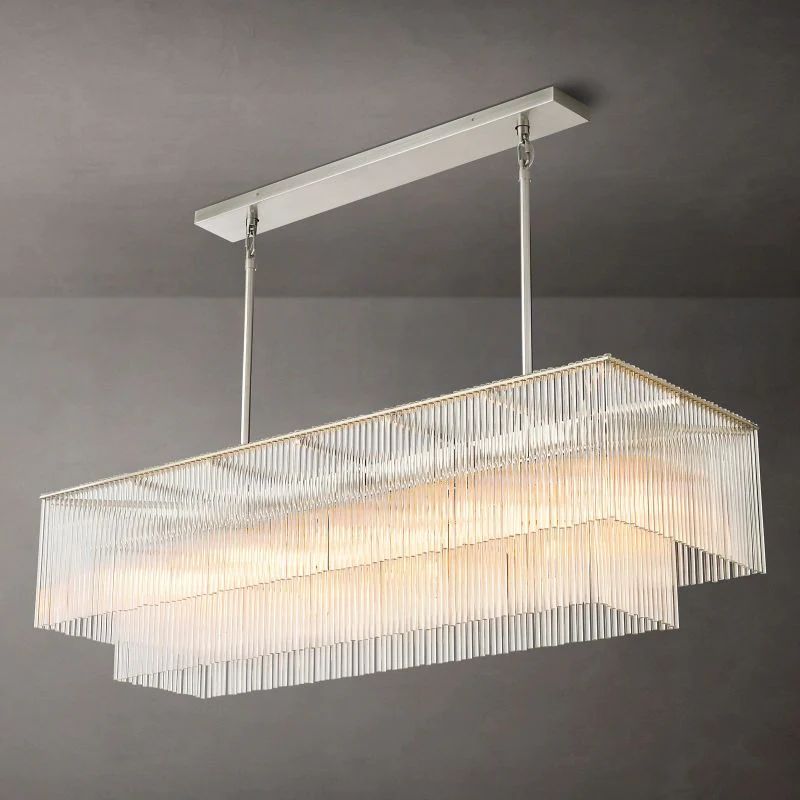 Amado Rectangular Chandelier 54"