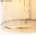 San Marco Alabaster Round Chandelier - thebelacan