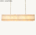 San Marco Alabaster Linear Chandelier 54