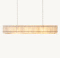 San Marco Alabaster Linear Chandelier 54