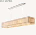 San Marco Alabaster Linear Chandelier 54