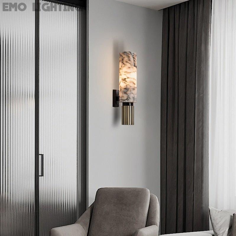 Annie Alabaster Wall sconce