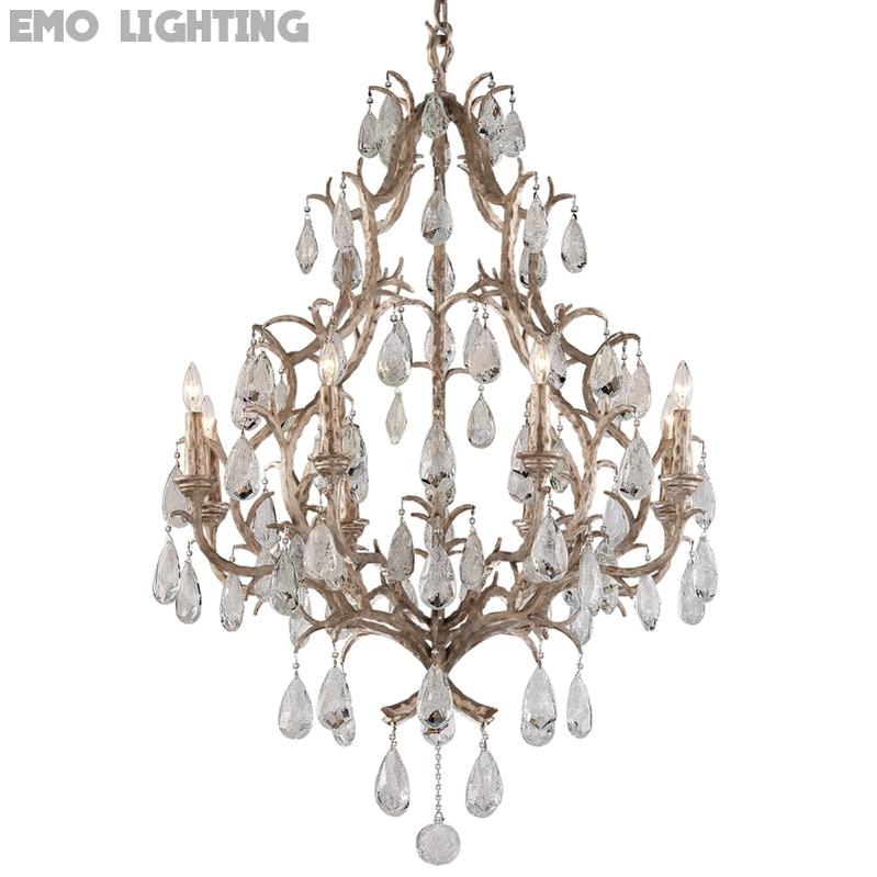 Art Crystal Amadeus Branch Chandelier 20"D 28“D 36.5”D 46.5“D 60”D - thebelacan
