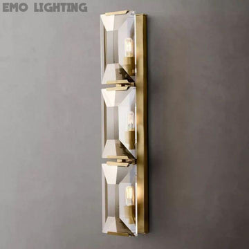 Harlow Crystal Triple Wall Sconce