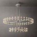 Aurora Wine-Glass Round 2-Tier Chandelier 60