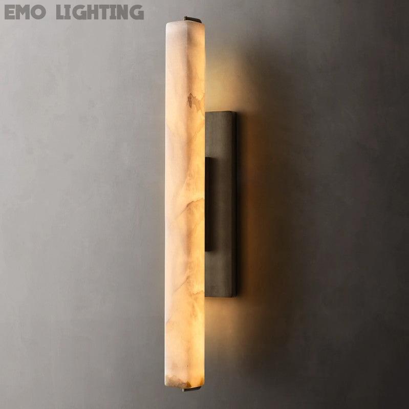 Audubon Alabaster Single Sconce