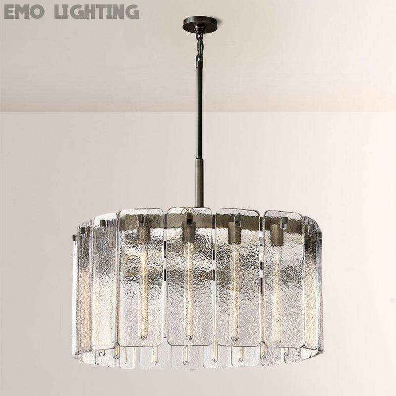 Camette Glass Round Chandelier 36"D