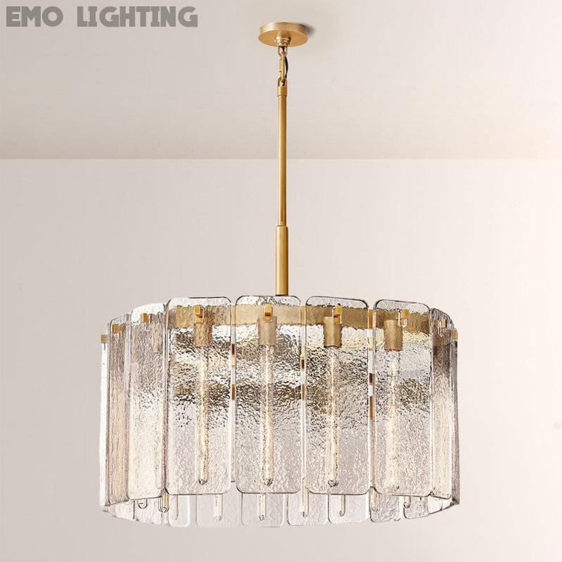 Camette Glass Round Chandelier 36"D