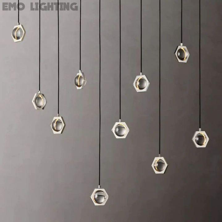 Eclatant Linear Chandelier 72"