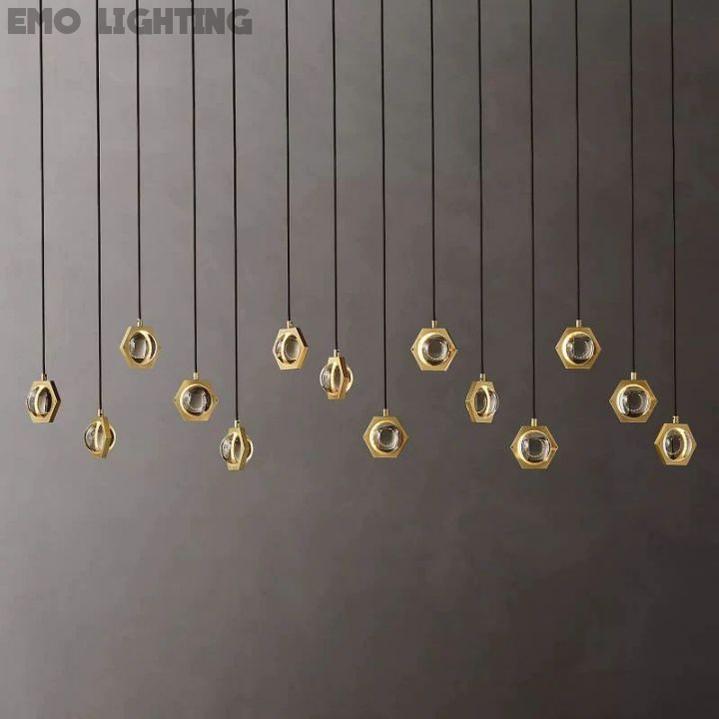 Eclatant Linear Chandelier 72"