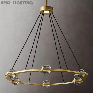 Eclatant Round Chandelier 36"