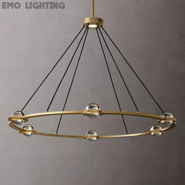 Eclatant Round Chandelier 48"