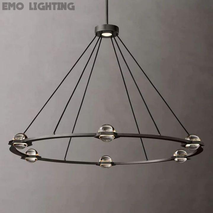 Eclatant Round Chandelier 48"