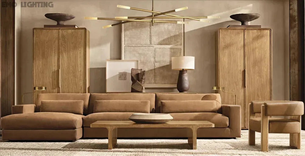 ROUSSEAU 8-LIGHT MOBILE ORB CHANDELIER