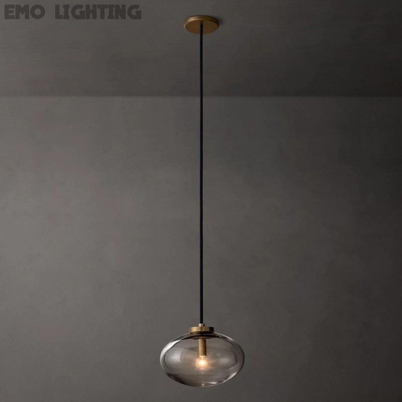 Cabrette Clear Glass Pendant